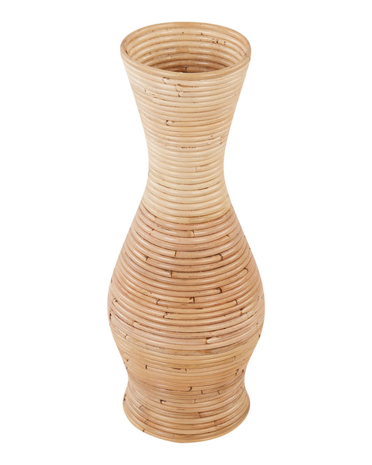 Dekovase TRINISA Rattan 50 cm Naturfarben