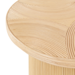 Couchtisch 2er Set Rattan natur rund ILIOS