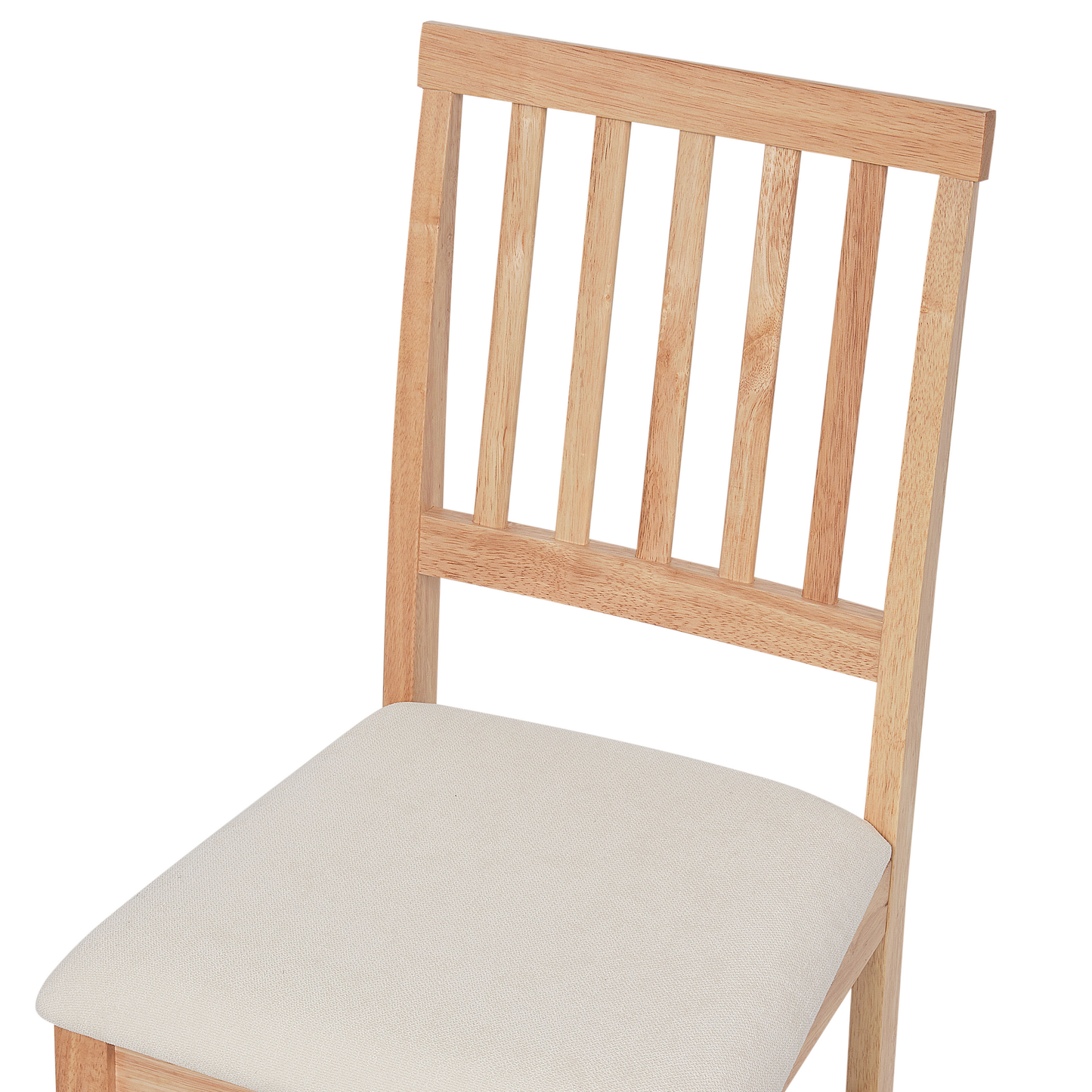 Esszimmerstuhl 2er Set ORONO Holz Hellbraun