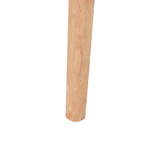 Esszimmerstuhl 2er Set ALVIN Holz Hellbraun