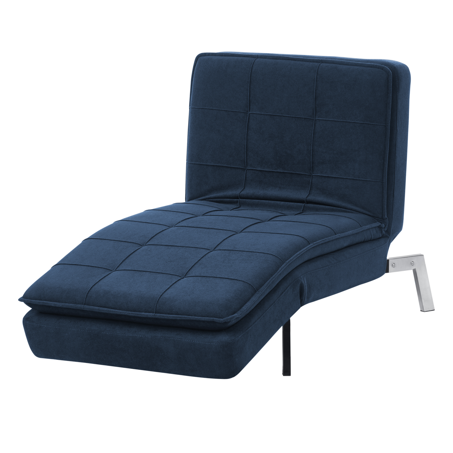 Chaiselongue marineblau verstellbar LOIRET