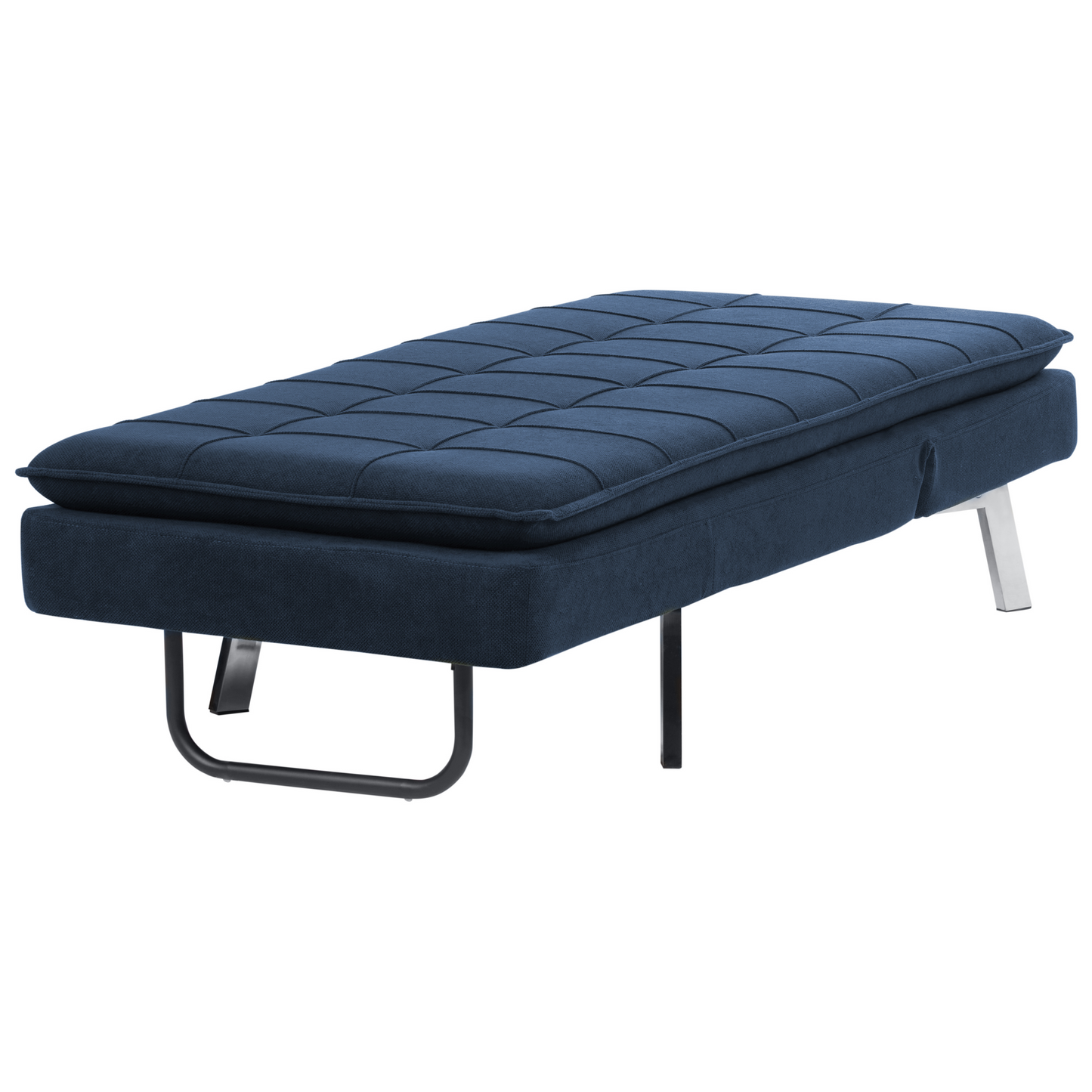 Chaiselongue marineblau verstellbar LOIRET