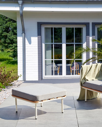 Ottomane Grau SENISE