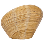 Gartensofa Set 4-Sitzer MAIORI Rattan Naturfarben