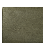 Bett mit Stauraum Bouclé MOISSAC 180 x 200 cm Dunkelgrün