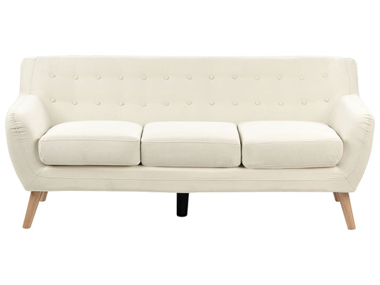 3-Sitzer Sofa hellbeige / hellbraun MOTALA