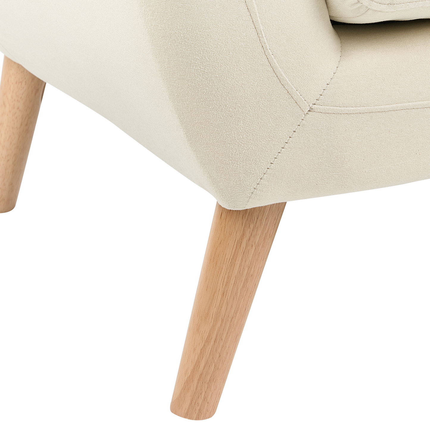 3-Sitzer Sofa hellbeige / hellbraun MOTALA
