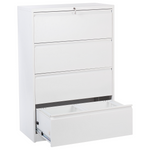 Büroschrank HALITE Metall Weiss