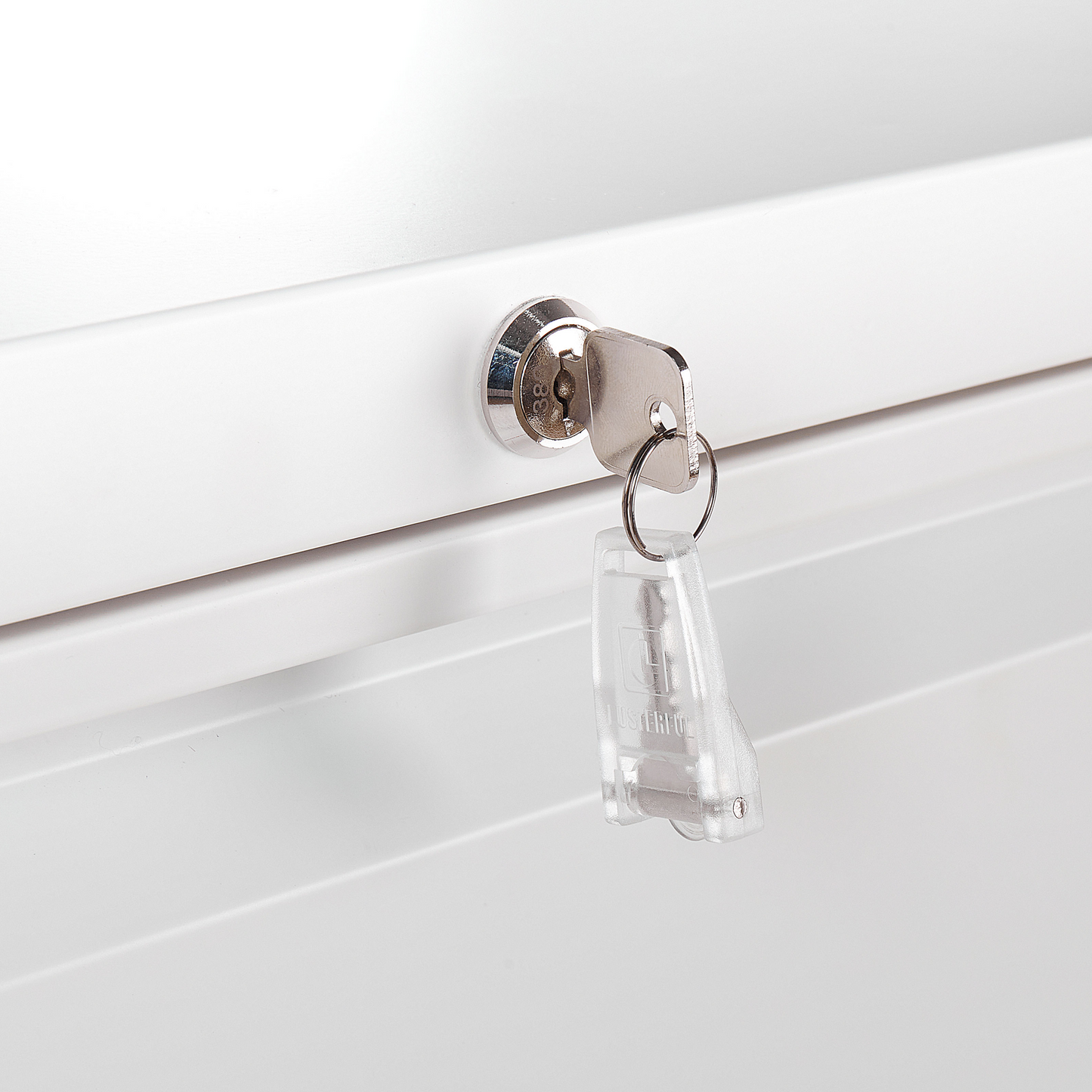 Büroschrank HALITE Metall Weiss