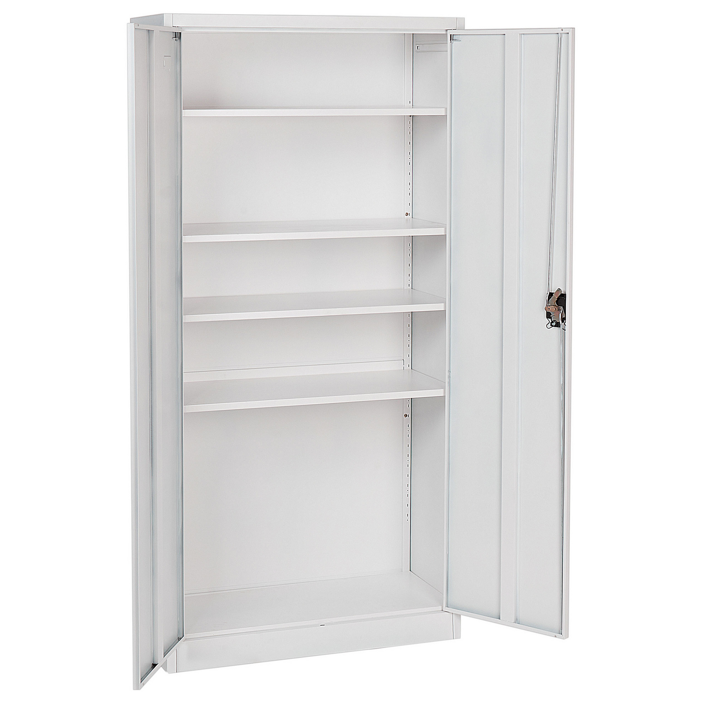 Büroschrank FELDSPAR Metall Weiss