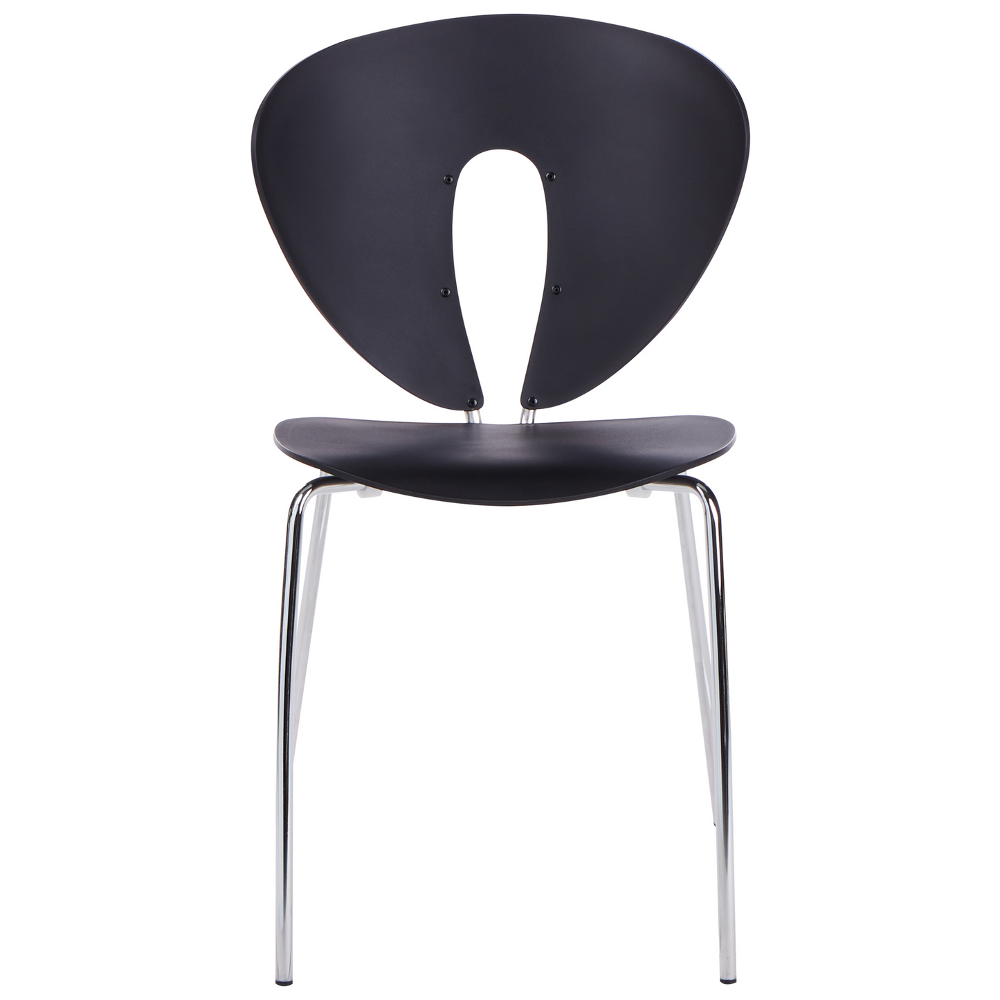 Esszimmerstuhl 2er Set TRACY Schwarz