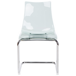 Esszimmerstuhl 2er Set MARSHALL Transparent