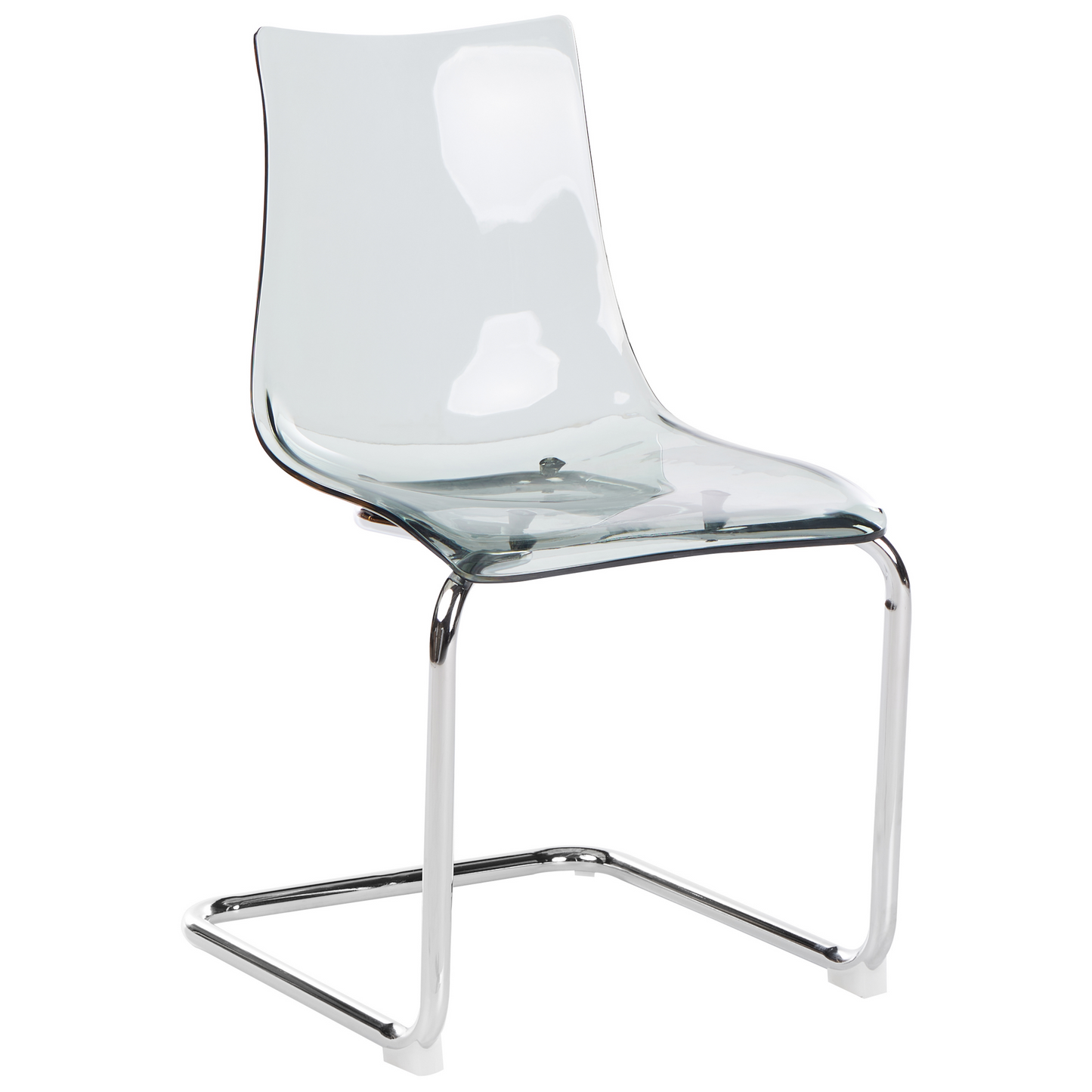 Esszimmerstuhl 2er Set MARSHALL Transparent