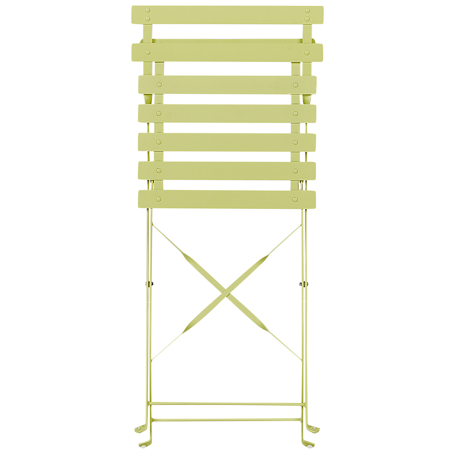 Bistro Set klappbar FIORI Metall Limettengrün