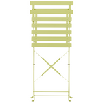 Bistro Set klappbar FIORI Metall Limettengrün