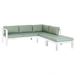 Outdoor Kissenbezug Set MESSINA Grün