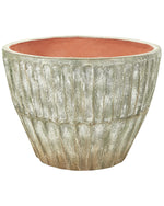 Blumenkübel NYSSA Keramik 50 cm Grün