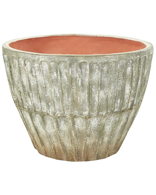 Blumenkübel NYSSA Keramik 50 cm Grün