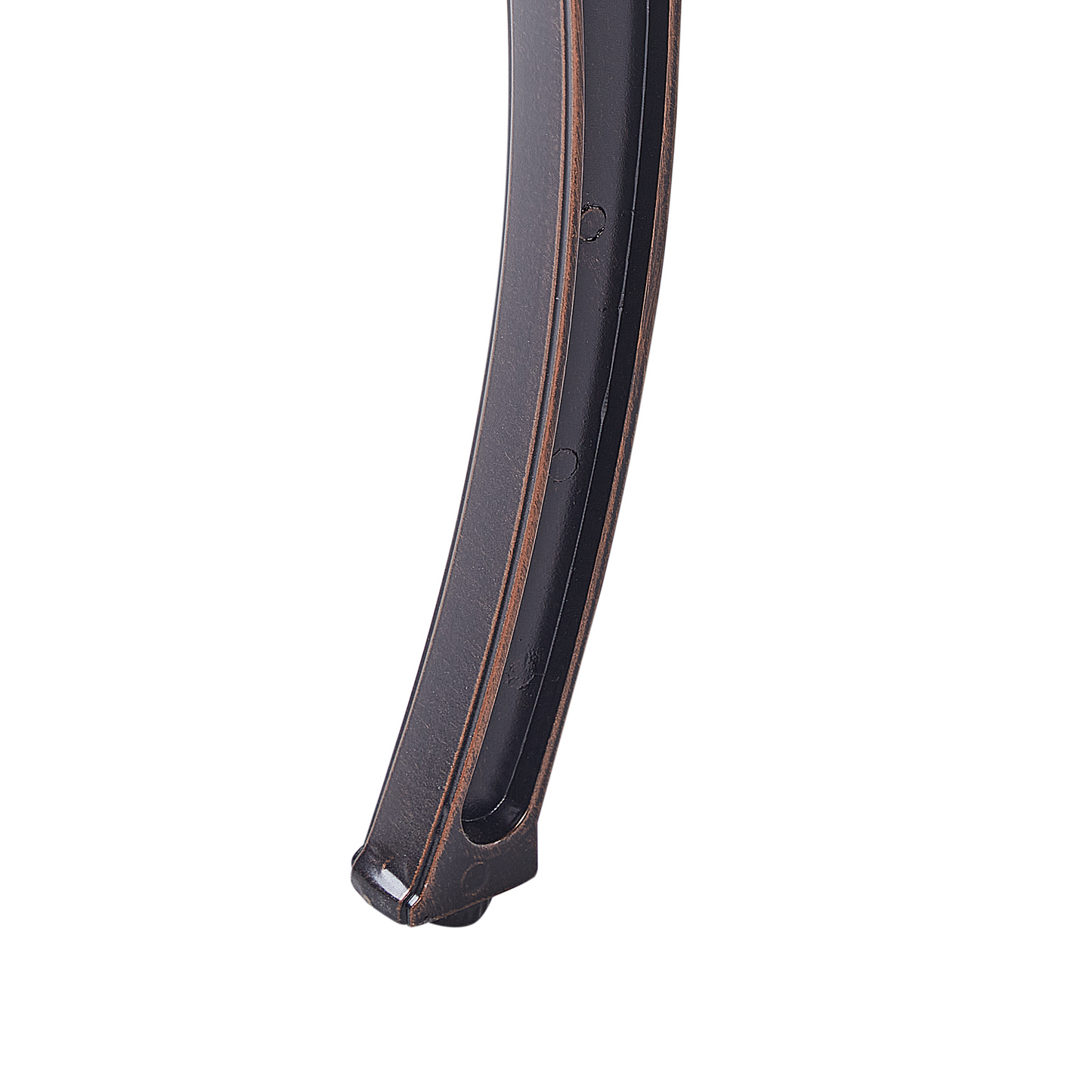 Gartenbank STAGGIA 104 cm Metall Braun