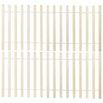 Bett mit Lattenrost Kiefernholz TANNAY 140 x 200 cm Dunkelbraun