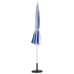 Marktschirm 245 cm MINOA Weiss / Blau