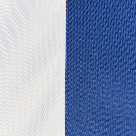 Marktschirm 245 cm MINOA Weiss / Blau