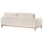 3-Sitzer Sofa Bouclé weiss / hellbraun SIGGARD