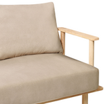 2-Sitzer Sofa Stoff beige ASKER