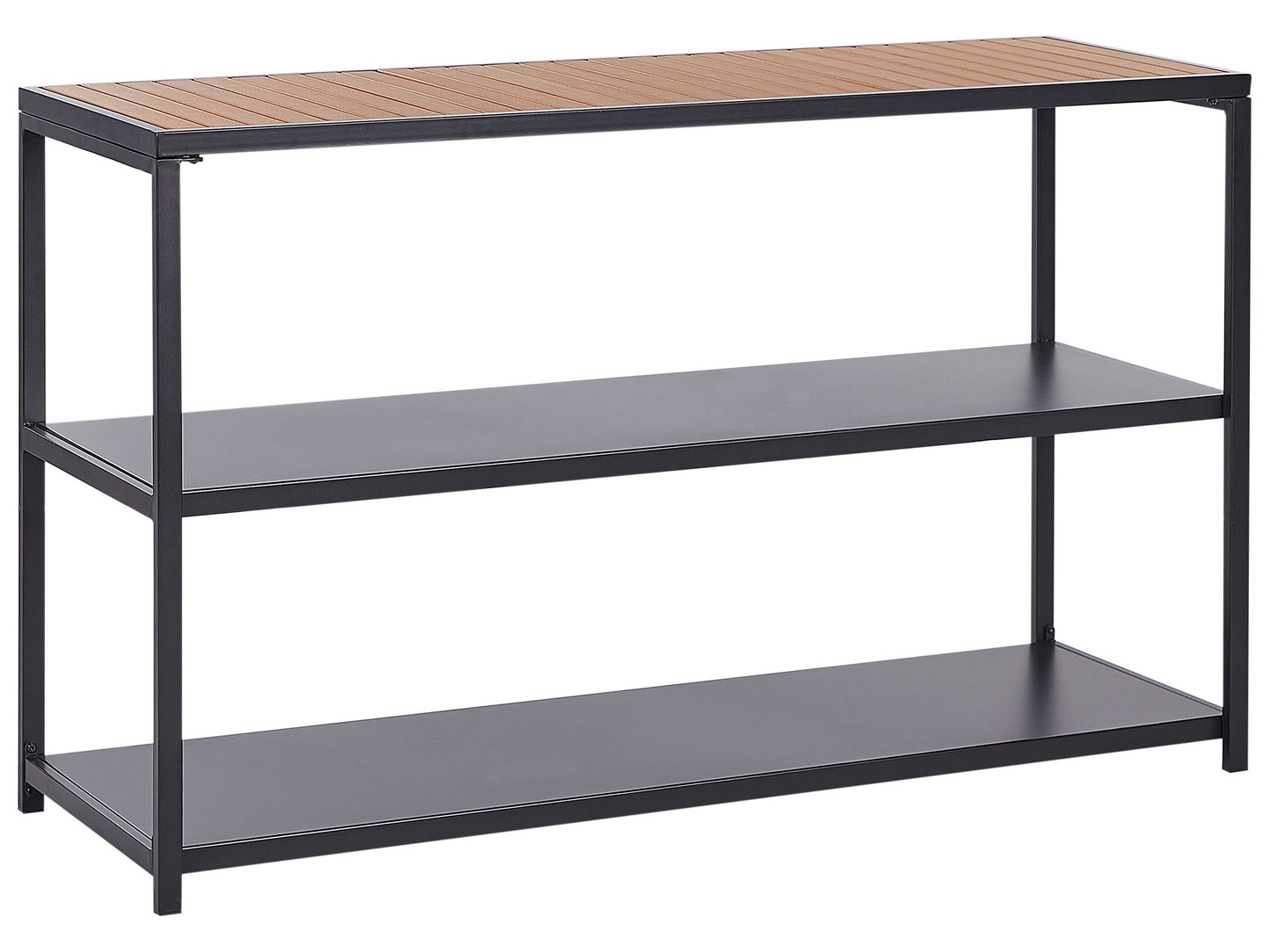 Outdoor-Kücheninsel AVETRANA Metall Schwarz