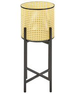 Blumentopf mit Beinen FALLOPIA Metall 25 cm Beige