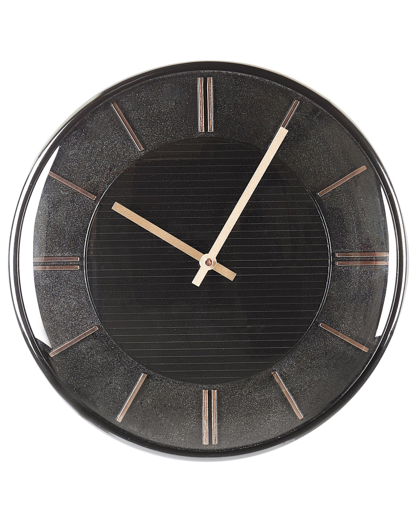 Wanduhr DAROCA 34 cm Schwarz