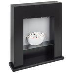 Elektrokamin mit Heizfunktion DJURAB Schwarz