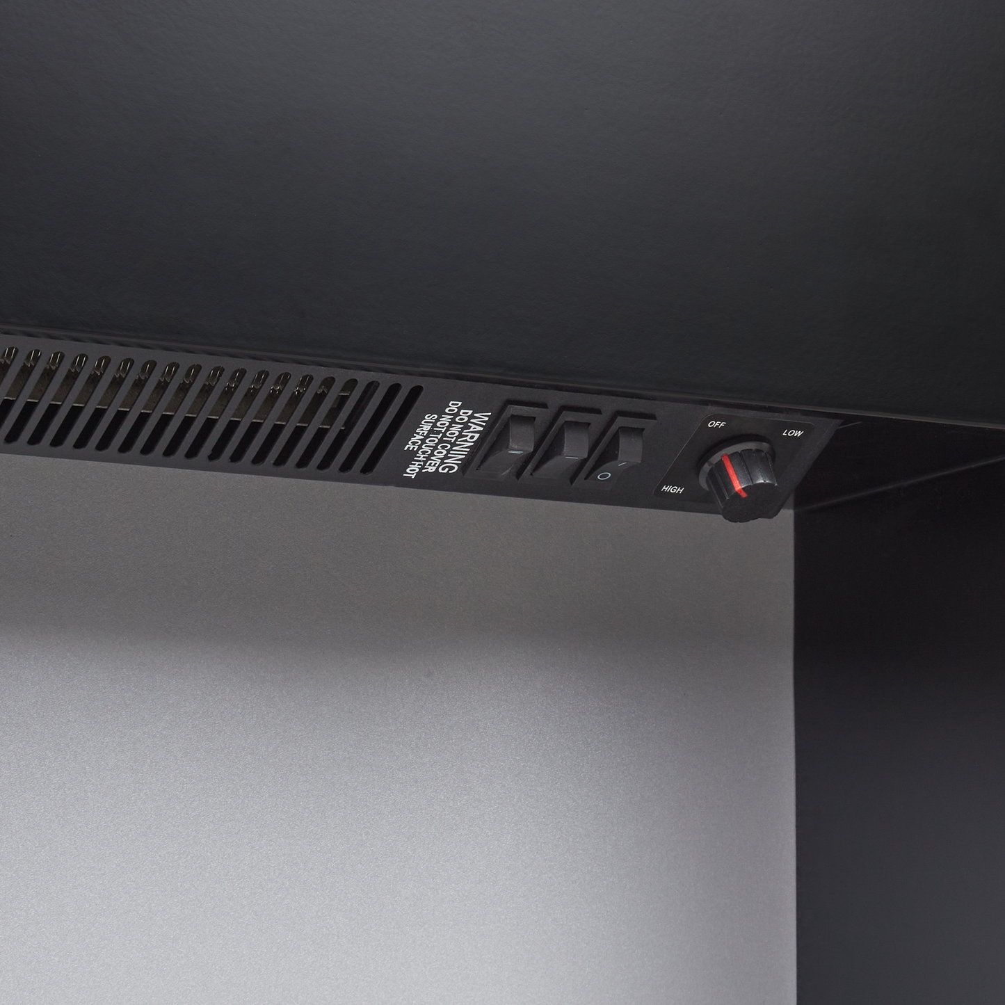 Elektrokamin mit Heizfunktion DJURAB Schwarz