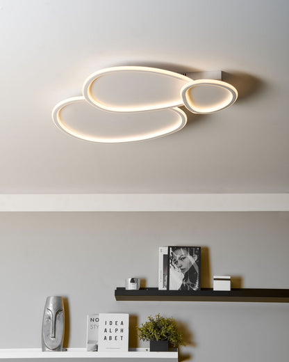 Deckenleuchte LED Metall Weiss MOHANA