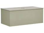 Wandmontierter Waschtischunterschrank ALZIRA 100 cm 52 cm 40 cm Hellgrün
