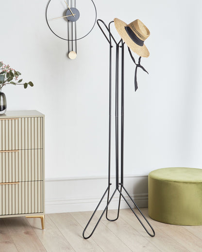 Garderobenständer BRITTON Schwarz