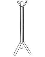 Garderobenständer BRITTON Schwarz