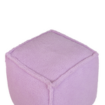 Pouf Violett 40 x 40 x 40 cm ALIPUR
