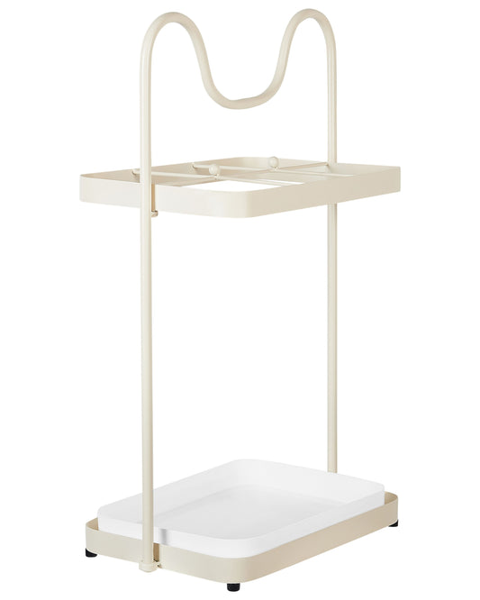 Schirmständer CHAVERNY Metall Beige