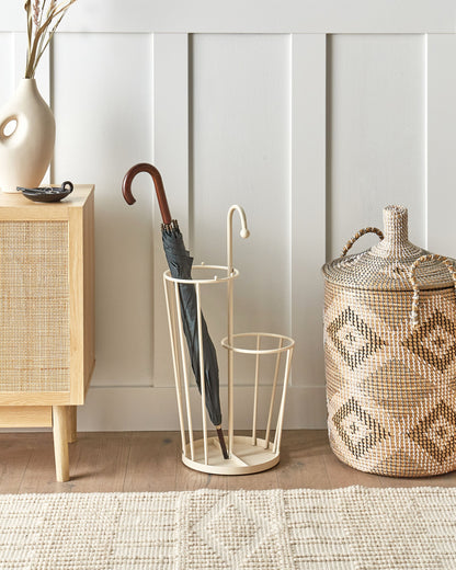 Schirmständer CHAMBORD Metall Hellbeige