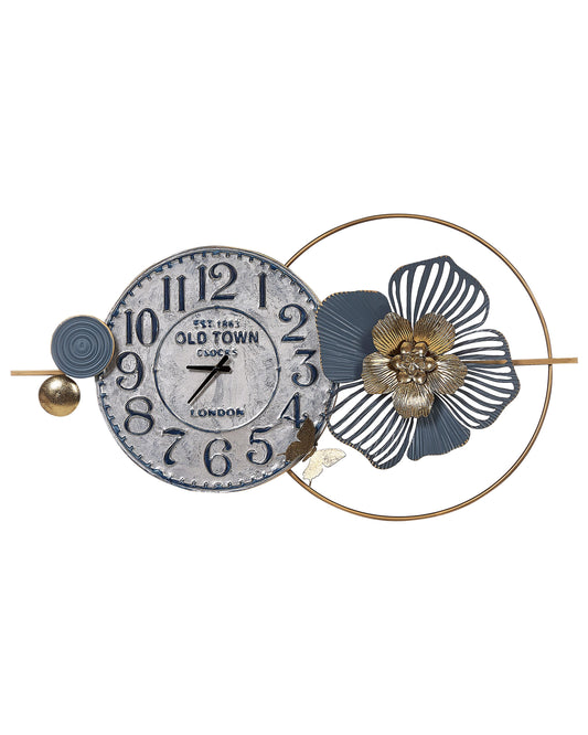 Wanduhr BERKERIUM Eisen Blau