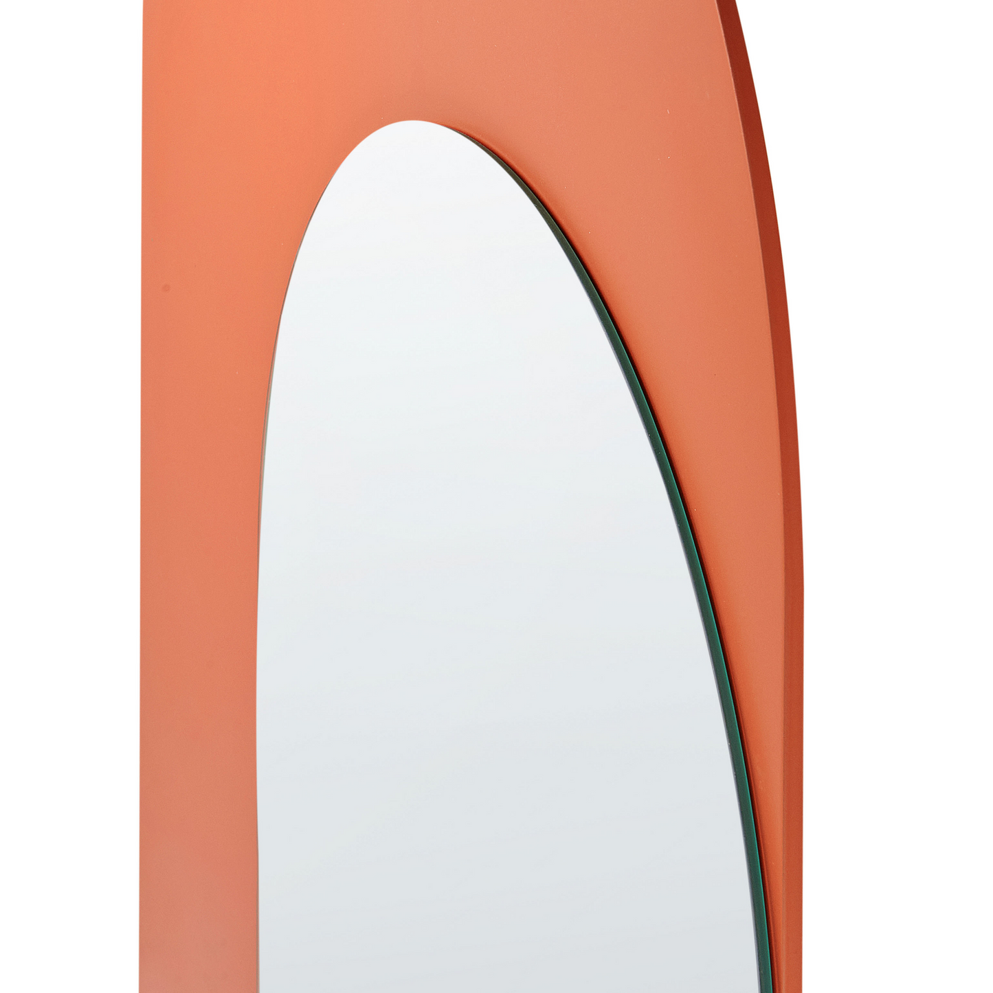 Wandspiegel GROISES 55 cm 140 cm Orange