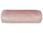 Dekokissen JONQUIL Samtstoff 22 x 60 cm Rosa Ohne Muster