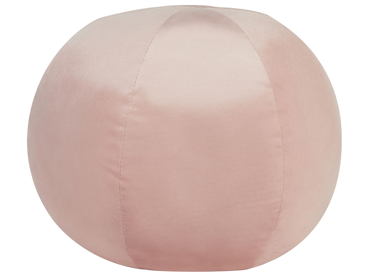 Dekokissen SALVIA Samtstoff 30 x 30 cm Rosa Ohne Muster