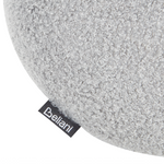 Dekokissen SALVIA Bouclé 30 x 30 cm Grau Ohne Muster