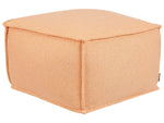 Pouf Baumwolle orange 50 x 50 x 30 cm SHERALI