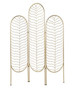 Raumteiler 3-teilig PESCIA Gold 120 cm 160 cm
