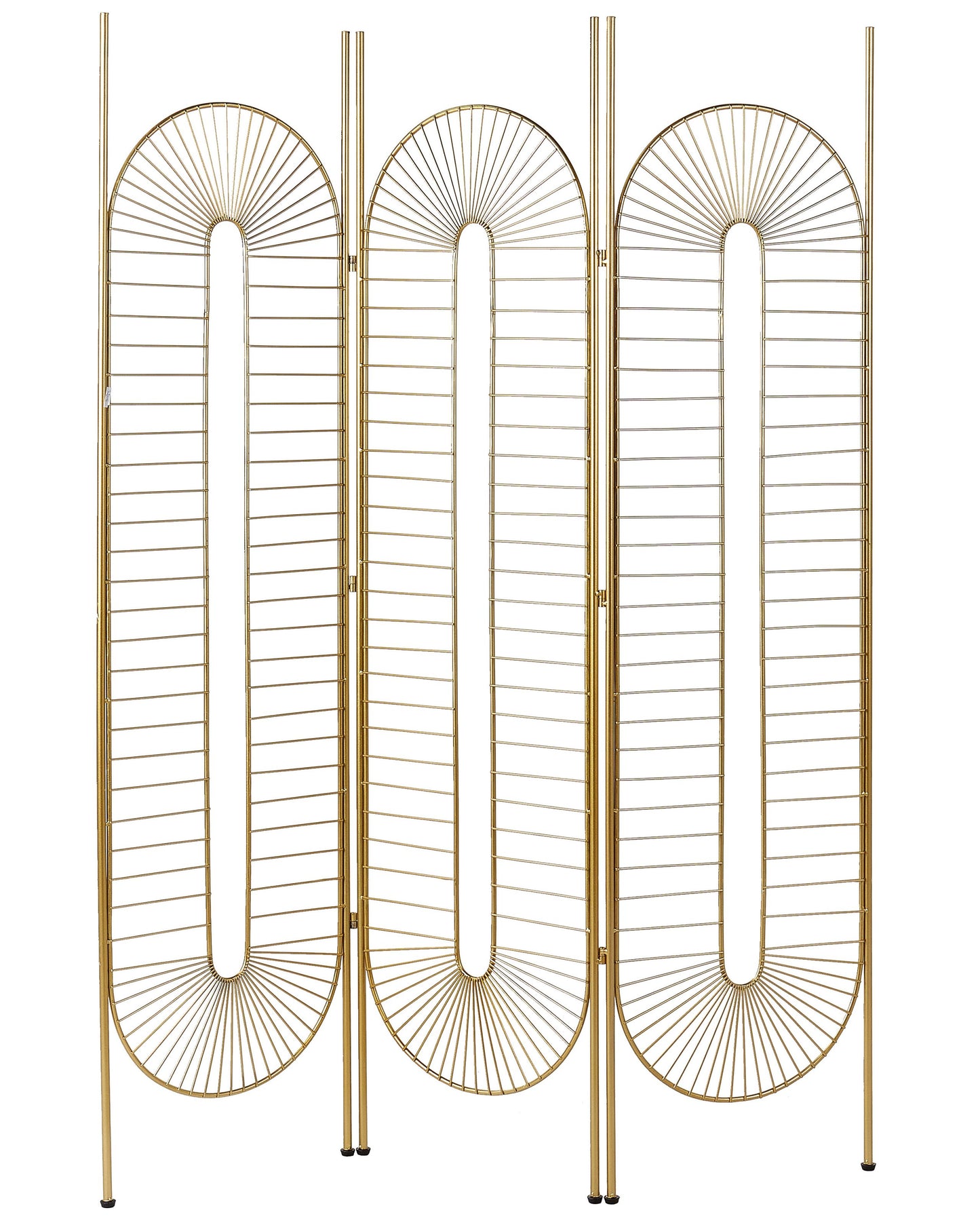 Raumteiler 3-teilig NOALE Gold 135 cm 170 cm
