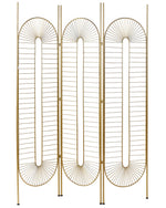 Raumteiler 3-teilig NOALE Gold 135 cm 170 cm