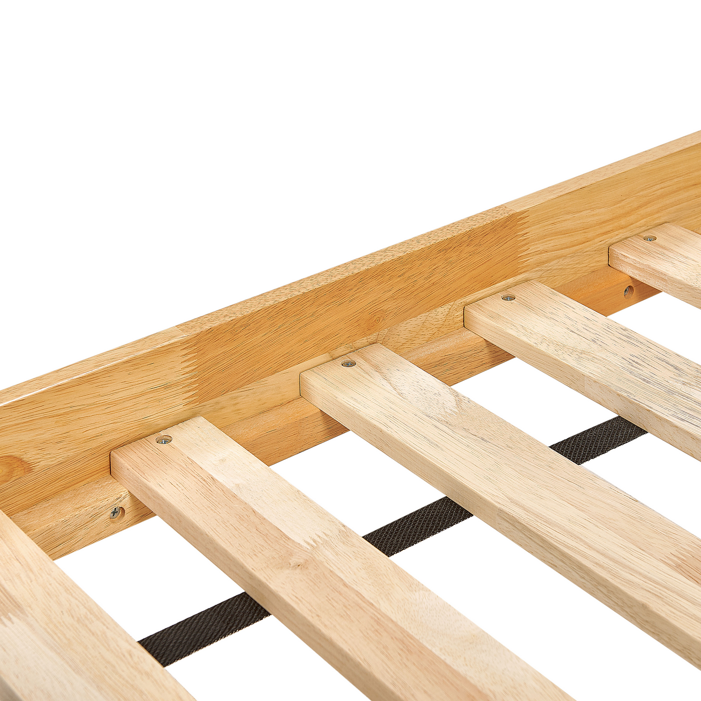 Hochbett Holz LAZER 90 x 200 cm Hellbraun